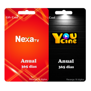 NexaTV + YouCine Anual = 365 Dias